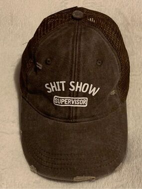 Shit Show Supervisor hat